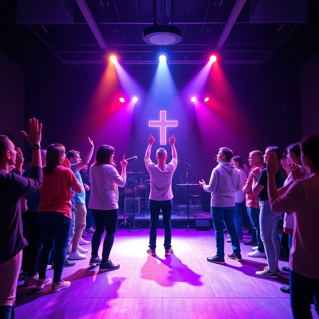 festival of life flame worship event